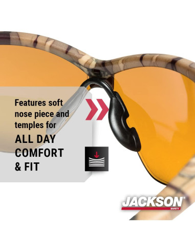 Gafas de Seguridad Jackson SG - Protección Ocular - Paquete 12