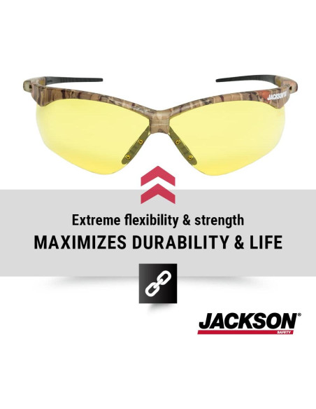 Gafas de Seguridad Jackson SG - Protección Ocular Unisex