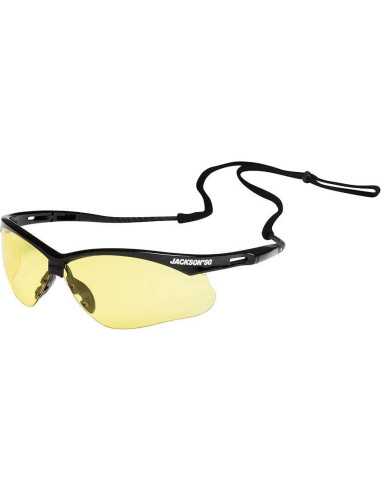 Gafas de seguridad Jackson SG - Protección ocular ámbar