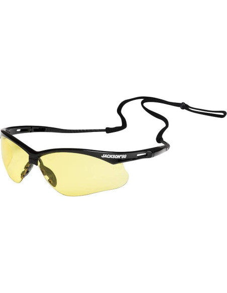 Gafas de seguridad Jackson SG - Protección ocular ámbar