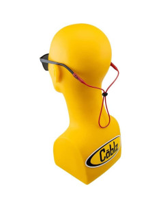 Cablz Retenedor de Gafas de Silicona Rojo 40,64 cm Impermeable 2