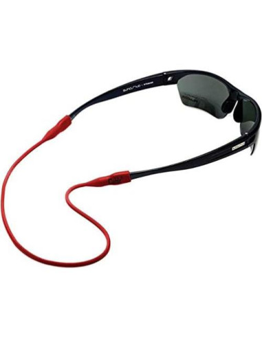 Cablz Retenedor de Gafas de Silicona Rojo 40,64 cm Impermeable