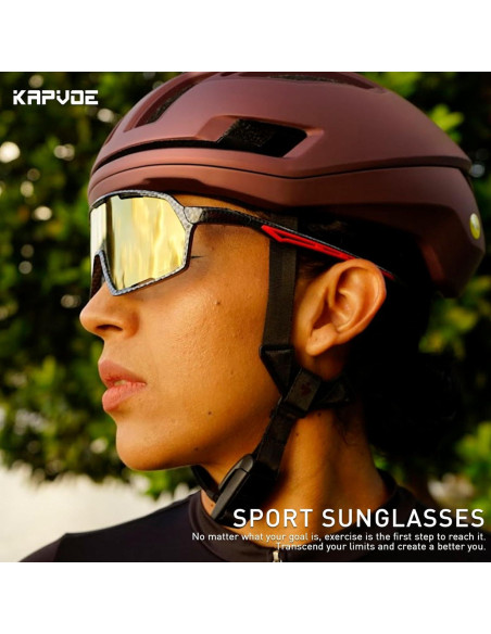 Gafas de Ciclismo KAPVOE K160 Polarizadas UV400 Unisex