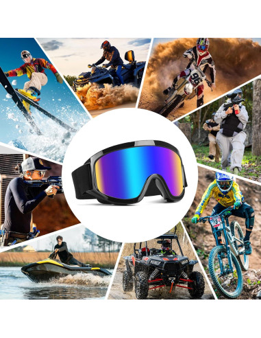 Gafas de Motocross UV400 - Protección y Comodidad