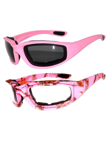 Gafas de sol deportivas UV400 para motocicleta - Paquete 2