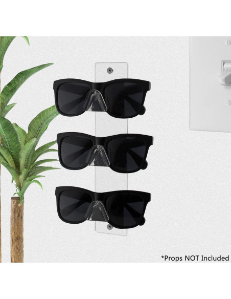 Soporte para Gafas Soportes de Marketing 24 Pzs 3 Niveles