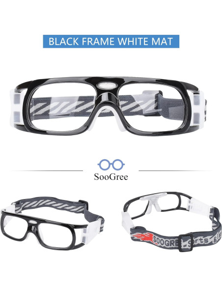 Gafas deportivas SooGree para baloncesto y fútbol con lentes reemplazables