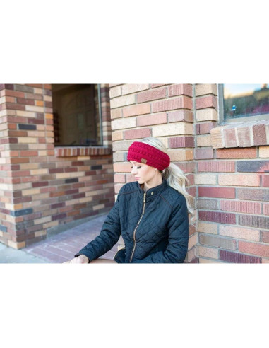 Diadema de Tejido Acogedor Funky Junque para Mujeres - 2 Pzs