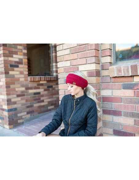 Diadema de Tejido Acogedor Funky Junque para Mujeres - 2 Pzs