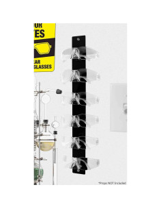 Soporte de Pared para 6 Gafas Soportes de Marketing Negro 2