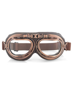 Gafas de Motocicleta Evomosa Vintage Estilo Piloto
