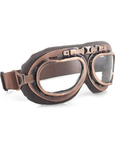 Gafas de Motocicleta Evomosa Vintage Estilo Piloto 2