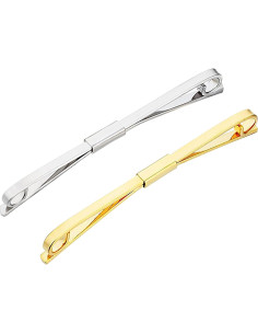 Juego de Pinzas para Corbatas Geek-M, Set de 4 en Caja 2