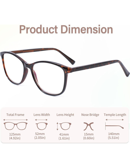 Gafas de Lectura TR90 Madison Avenue Antirreflejo para Mujeres