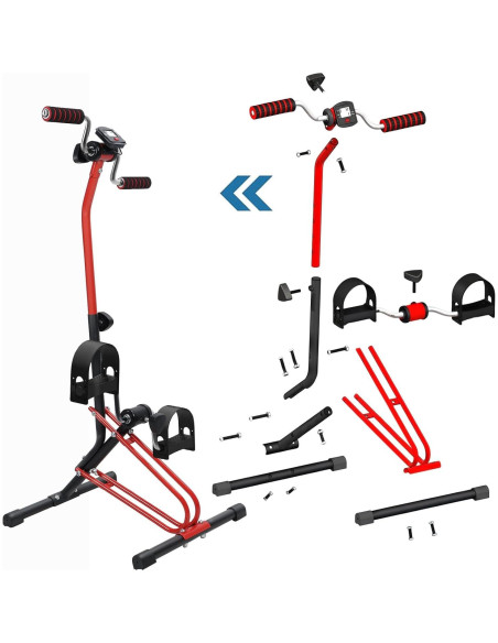 Ejercitador de Pedales BESUFY para Brazo y Pierna Ajustable