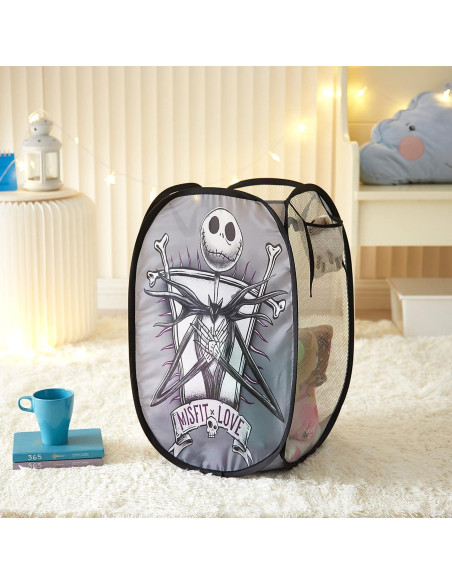 Cesta de Lavandería Plegable Idea Nuova 60L Pesadilla