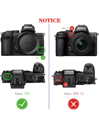 Protector de Pantalla para Cámara Nikon Z 50 - Vidrio Templado 0.3mm