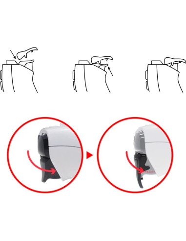 Extensores de Gatillo PS5 Suopair Rojo - Mejora Ergonomía