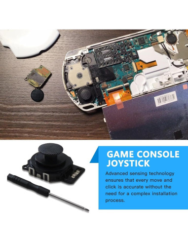 Joystick Analógico 3D Misimain para Sony PSP 2000 + Destornillador