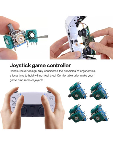 4 Piezas Palanca Analógica Joystick Loner para PS5