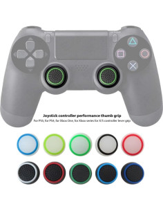 20 Tapas de Pulgar Silicona USonline911 para PS4/Xbox 2