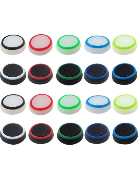 20 Tapas de Pulgar Silicona USonline911 para PS4/Xbox