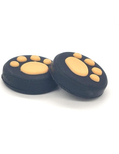 2 Tapas de Joystick Silicona Ambertown Caqui para Switch 2