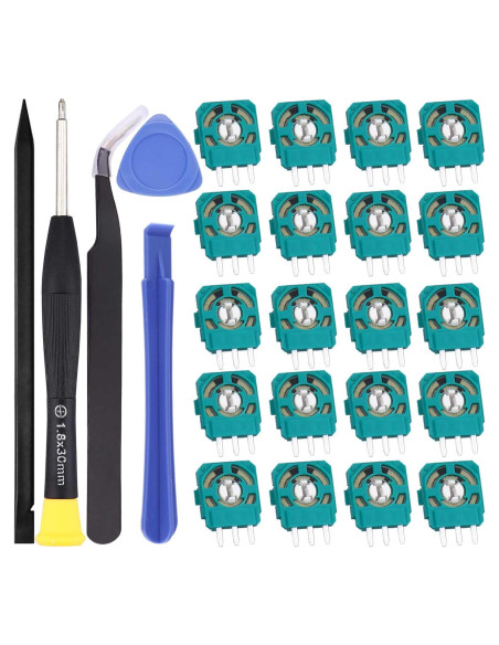 20 Potenciómetros 2K3 Ohm para Controlador PS5 Ikpek