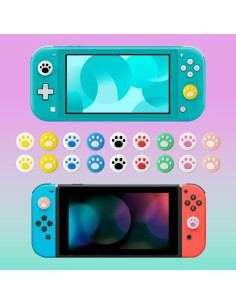 18 Tapas de Joystick Silicona Yeconire para Nintendo Switch 2