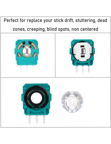 20 Potenciómetros 2K3 Ohm para Controlador PS5 Ikpek