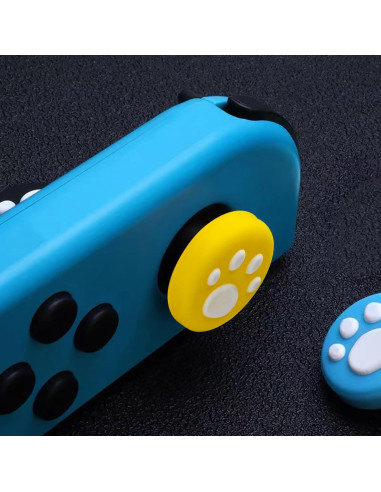 18 Tapas de Joystick Silicona Yeconire para Nintendo Switch
