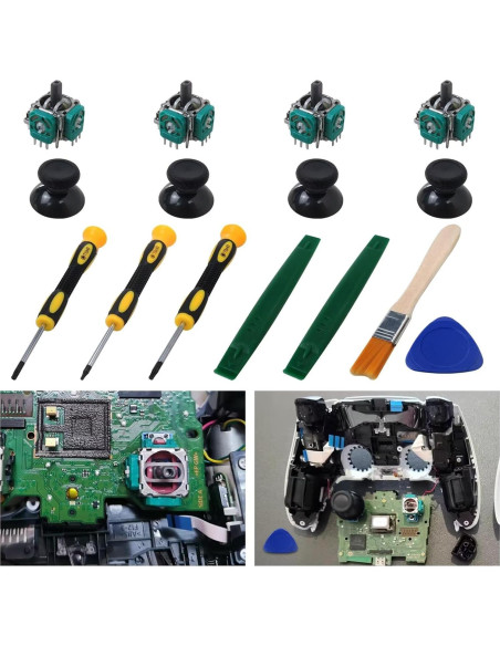 4 Piezas Joysticks 3D USonline911 para Xbox One S/X