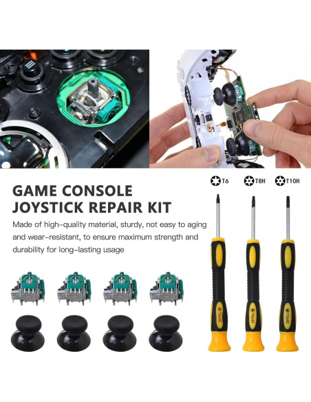 4 Piezas Joysticks 3D USonline911 para Xbox One S/X