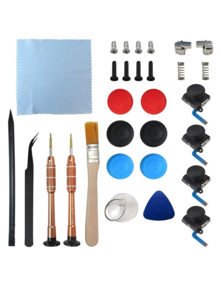 Kit Reparación Joystick Nintendo Switch USonline911 4 Piezas