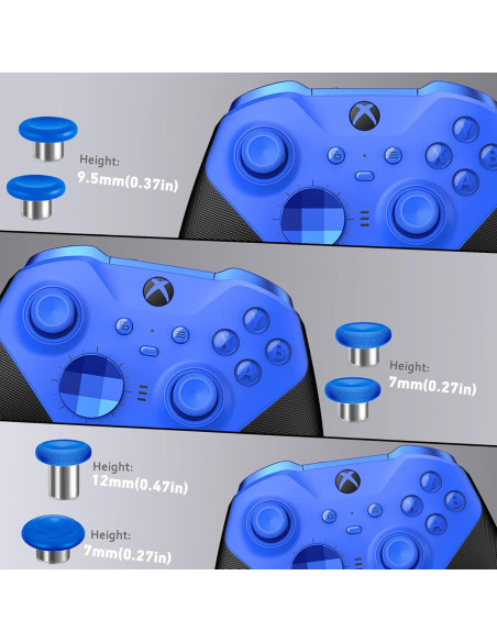 Accesorios Sedicoca 13 en 1 para Xbox Elite Series 2 Azul