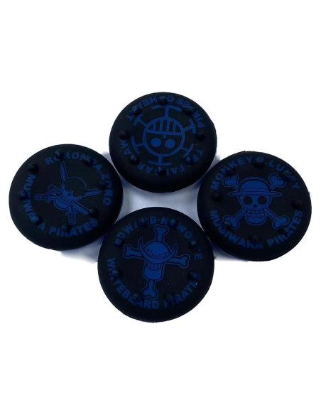 Tapa de goma silicona Rowsmau 4 piezas para joystick PS4/Xbox