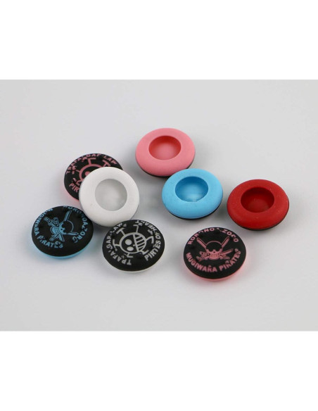 Tapa de goma silicona Rowsmau 4 piezas para joystick PS4/Xbox