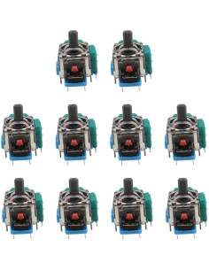 10 Piezas Palancas Analógicas USonline911 para PS4/Xbox One 2