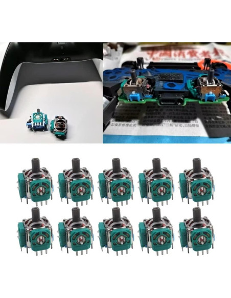 10 Piezas Palancas Analógicas USonline911 para PS4/Xbox One
