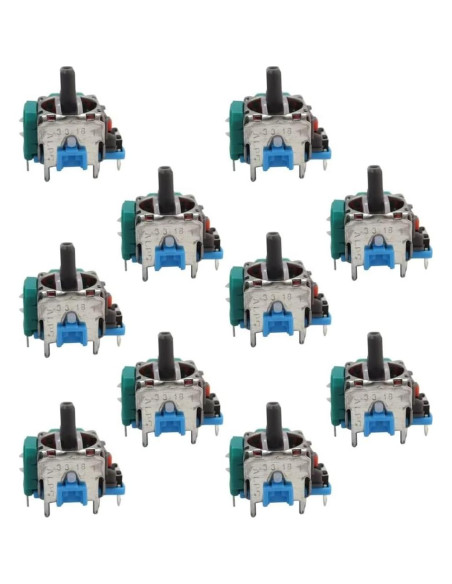 10 Piezas Palancas Analógicas USonline911 para PS4/Xbox One