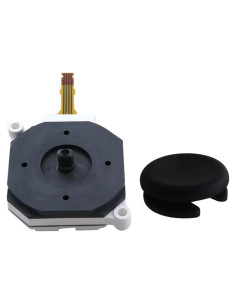 Joystick Analógico Pulgar Negro Acupress para Nintendo 3DS