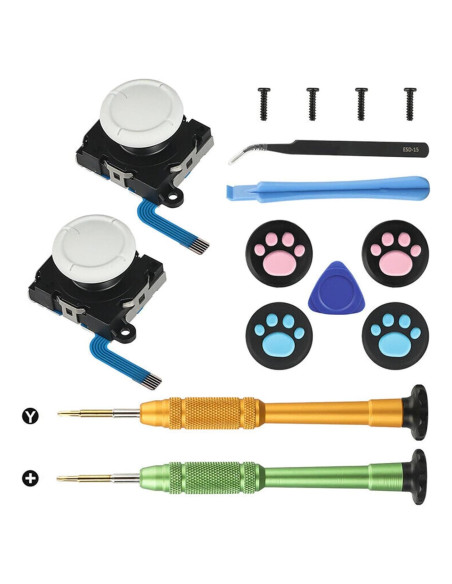 Juego de Joystick de Reemplazo ZEZEFUFU para Nintendo Switch Lite