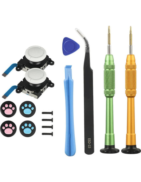 Juego de Joystick de Reemplazo ZEZEFUFU para Nintendo Switch Lite