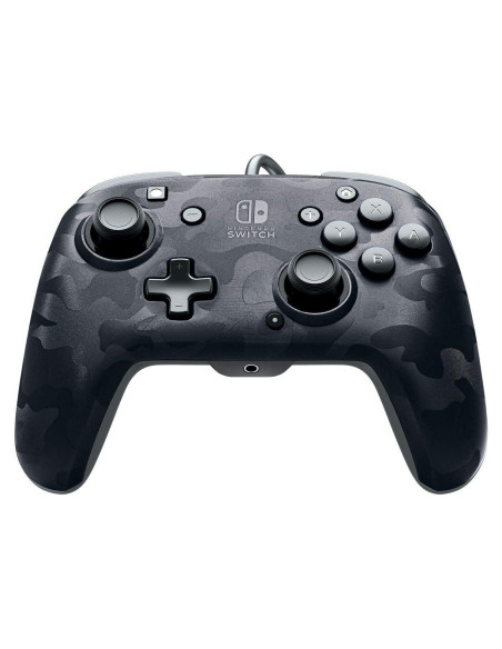 Controlador PDP Faceoff Deluxe+ Audio Camuflaje Nintendo Switch