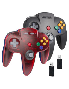 Controladores Inalámbricos USB N64 Kiwitatá para Switch