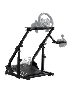 Soporte de Volante de Carreras Supllueer con Doble Brazo Ajustable