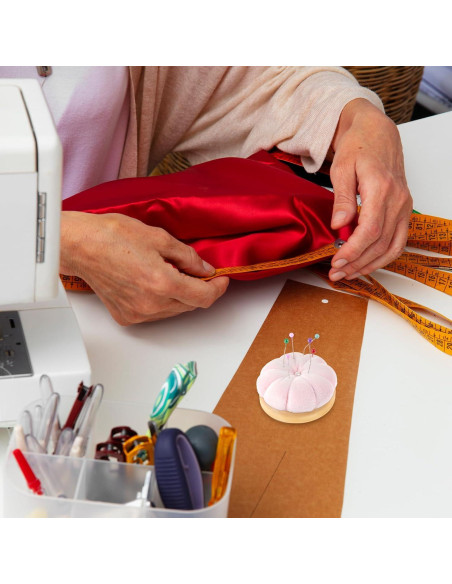 Almohadilla para Agujas de Coser Rosa Xinjoduz 7 cm Madera