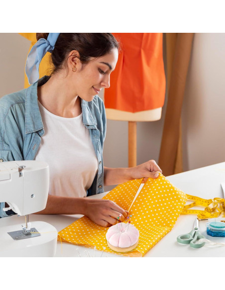 Almohadilla para Agujas de Coser Rosa Xinjoduz 7 cm Madera