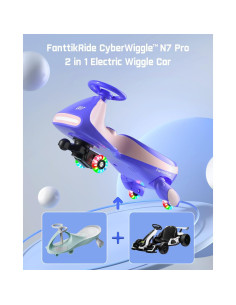 Coche Eléctrico FanttikRide N7 Pro Rosa 2 Velocidades 68 kg 2