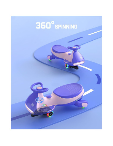 Coche Eléctrico FanttikRide N7 Pro Rosa 2 Velocidades 68 kg